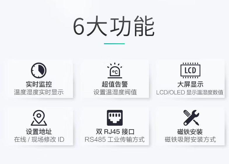 磁吸式溫濕度傳感器，機(jī)房溫濕度傳感器